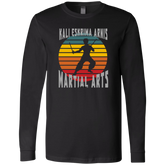 Kali Eskrima Arnis Martial Arts BL Unisex Jersey Long Sleeve T-Shirt